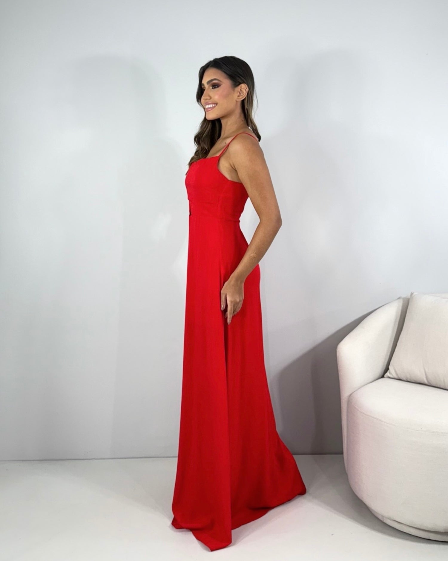 Vestido Luna - Vermelho