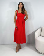 Vestido Estrela - Vermelho