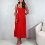 Vestido Estrela - Vermelho