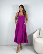 Vestido Estrela - Fúcsia