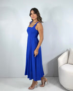 Vestido Estrela - Azul Royal