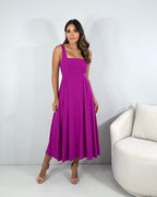Vestido Estrela - Fúcsia