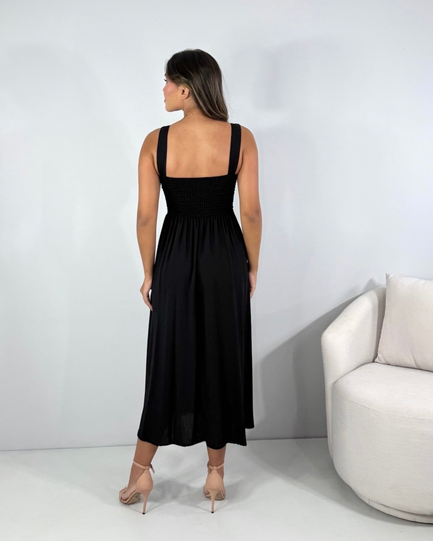 Vestido Estrela - Preto