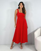 Vestido Estrela - Vermelho