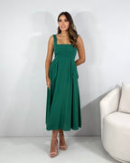 Vestido Estrela - Verde Amazônia