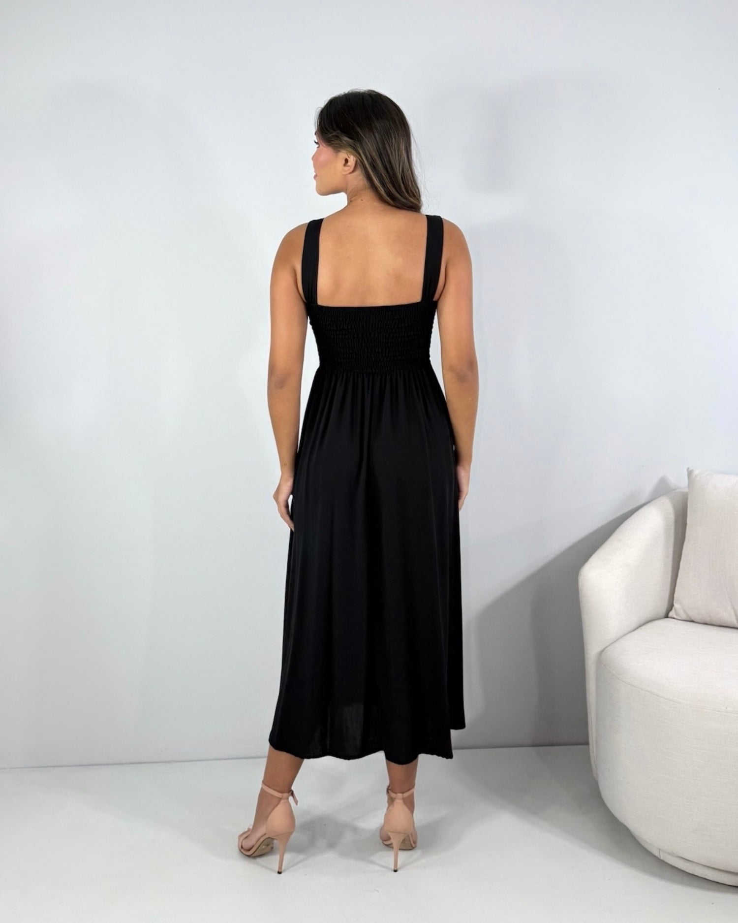 Vestido Estrela - Preto