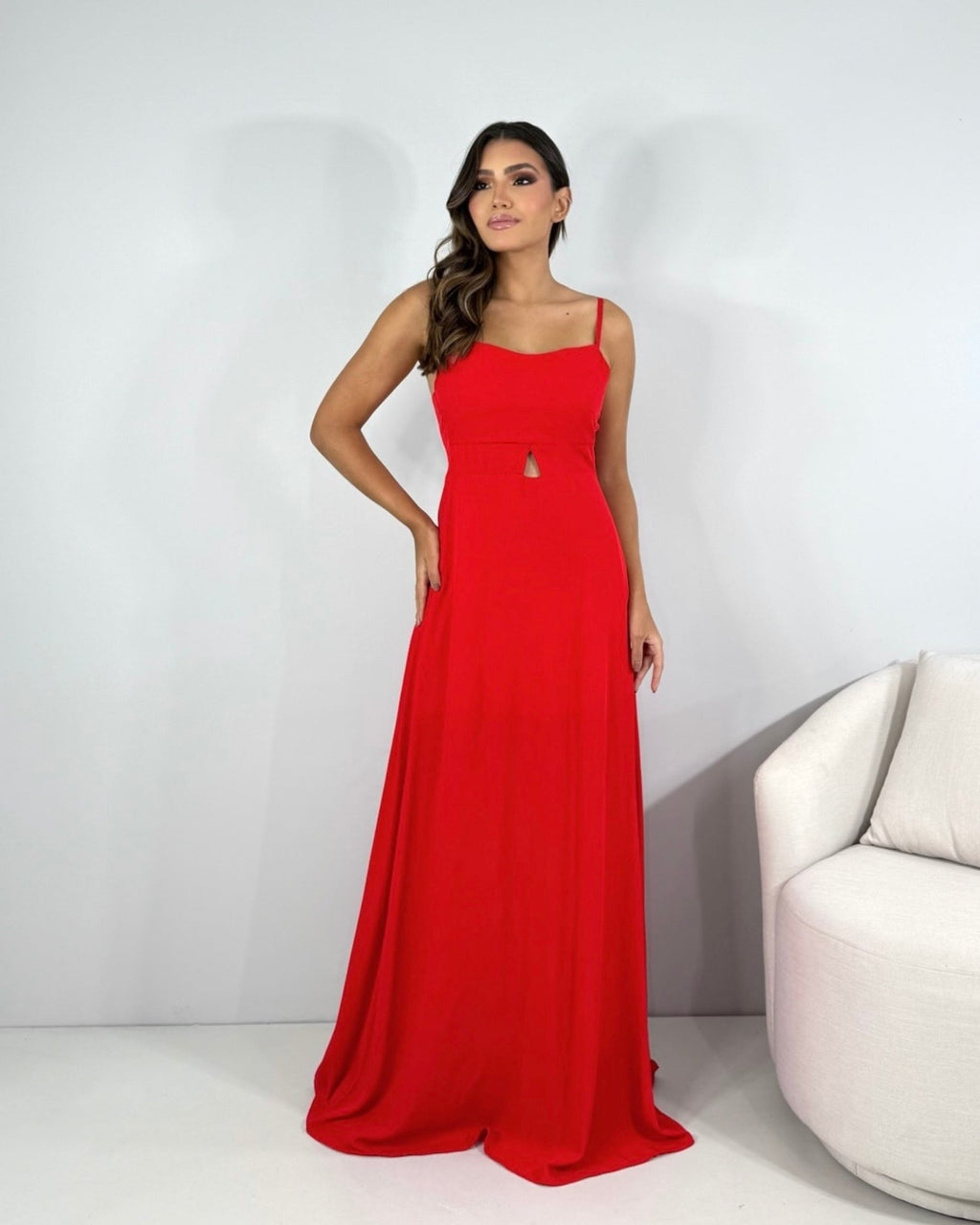 Vestido Luna - Vermelho