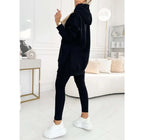 Conjunto Lívia Confortável – Blusão Longo + Calça Slim