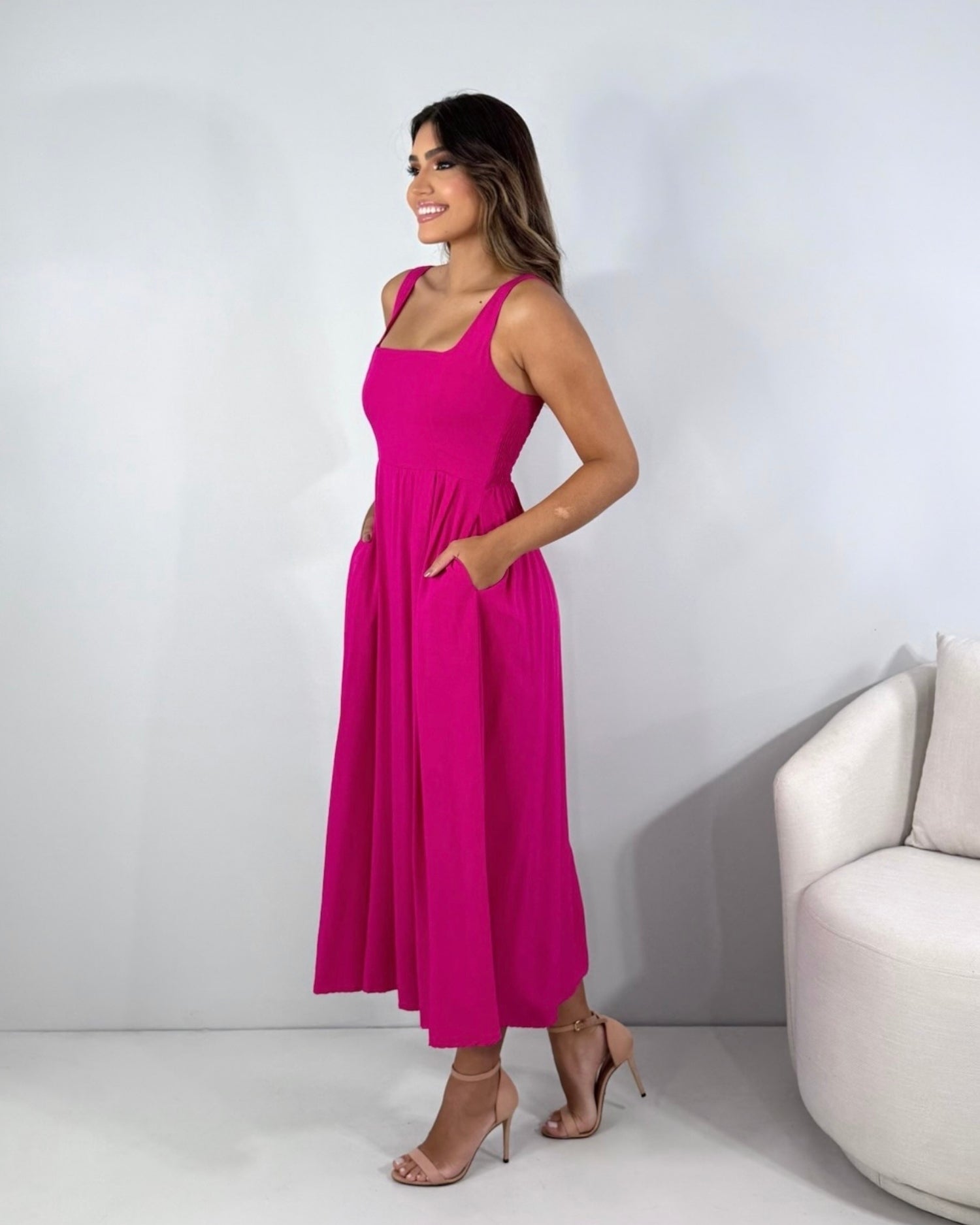 Vestido Estrela - Pink