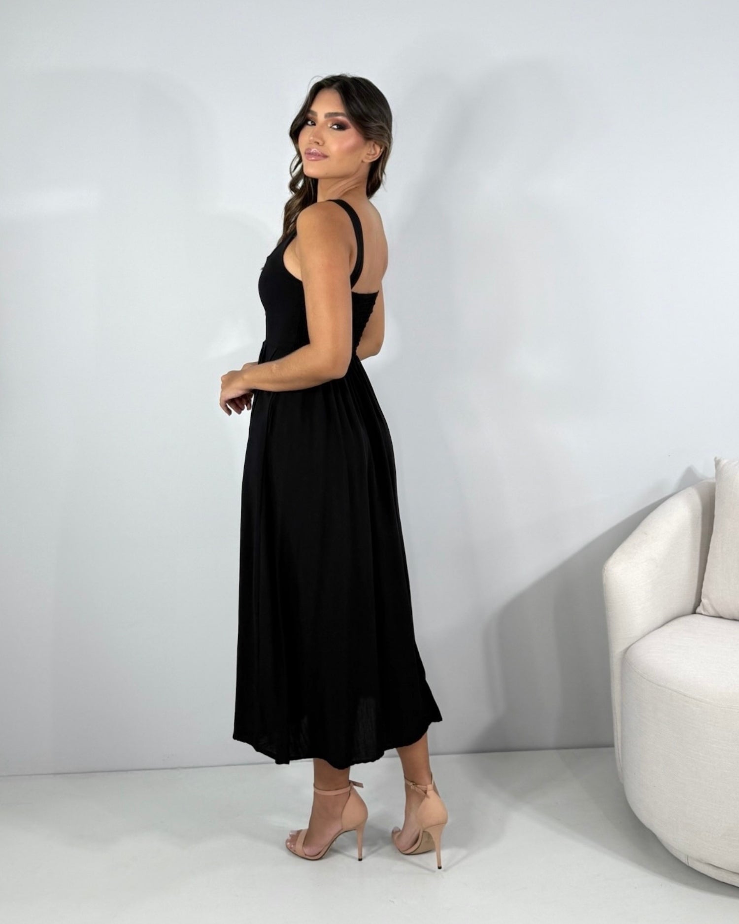 Vestido Estrela - Preto