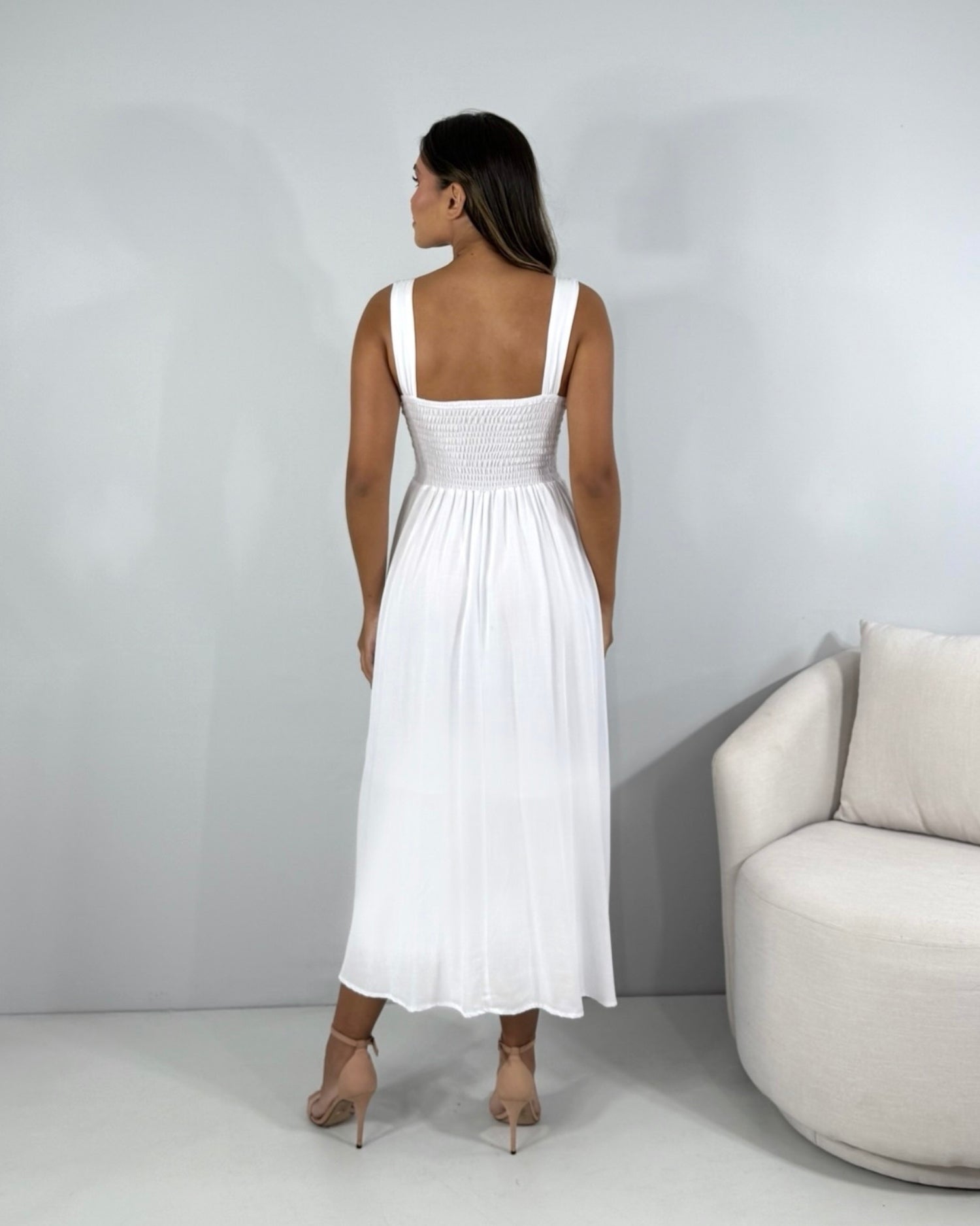 Vestido Estrela - Branco