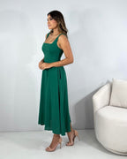 Vestido Estrela - Verde Amazônia