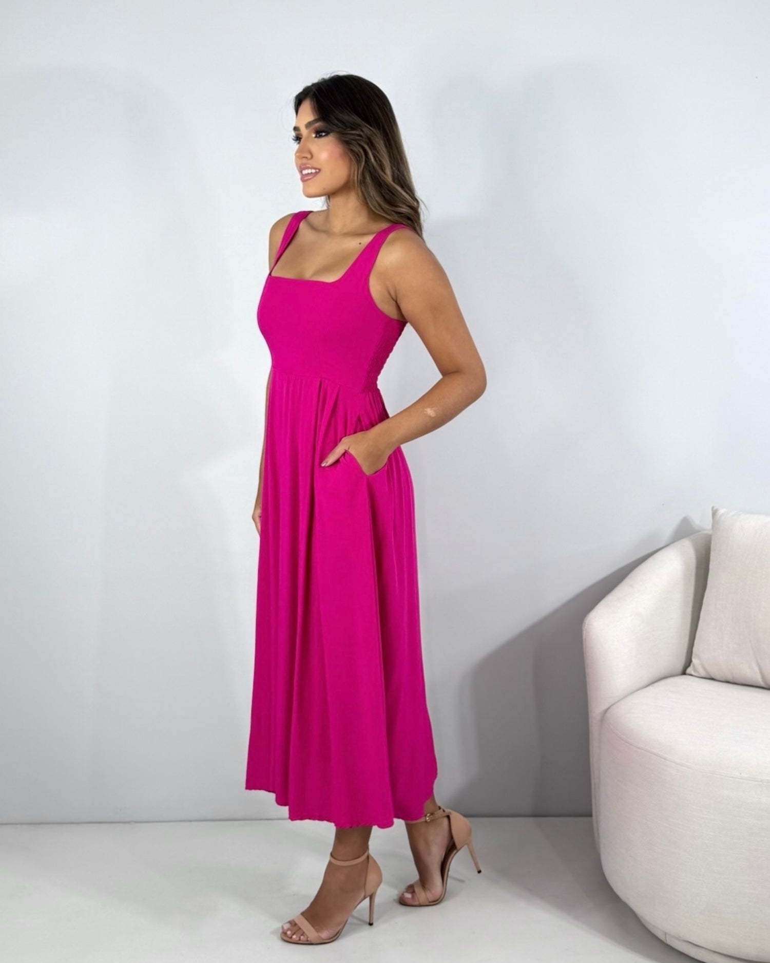 Vestido Estrela - Pink