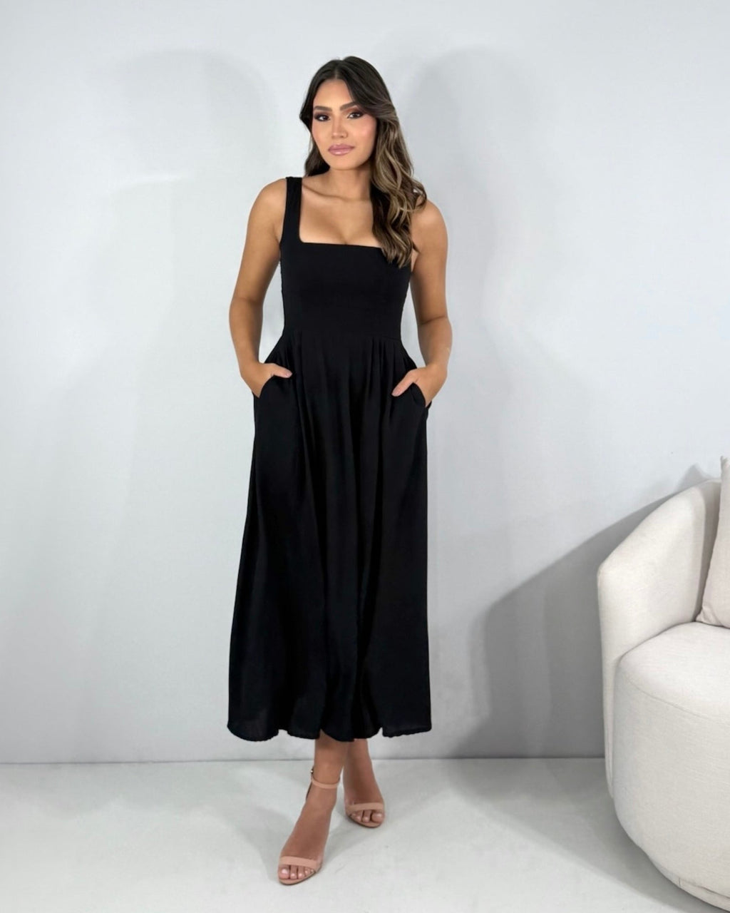 Vestido Estrela - Preto