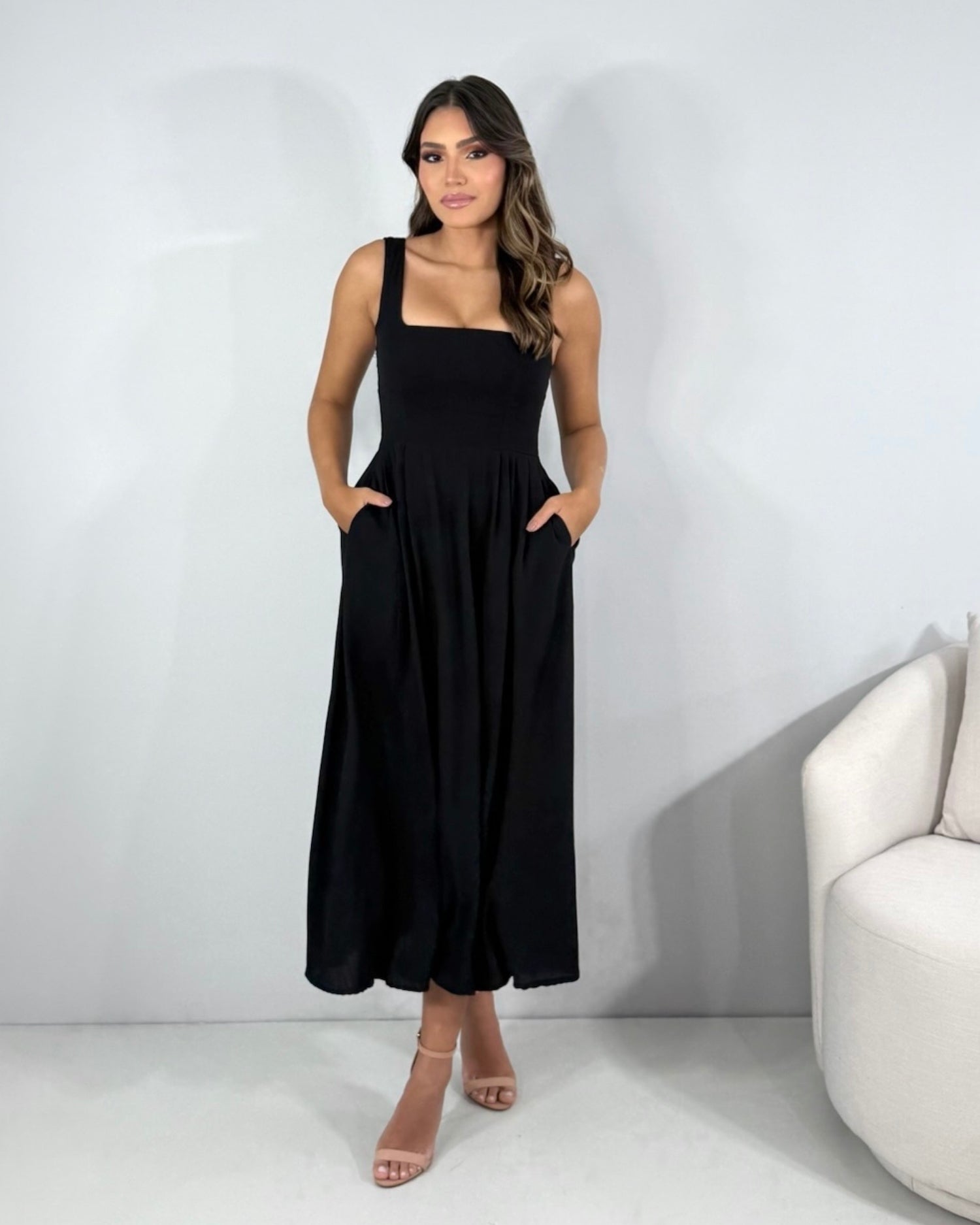 Vestido Estrela - Preto
