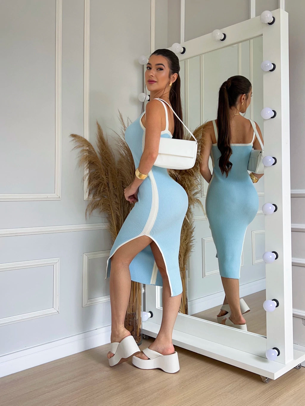Vestido Tricot Verão