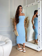 Vestido Tricot Sereia