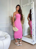 Vestido Tricot Sereia