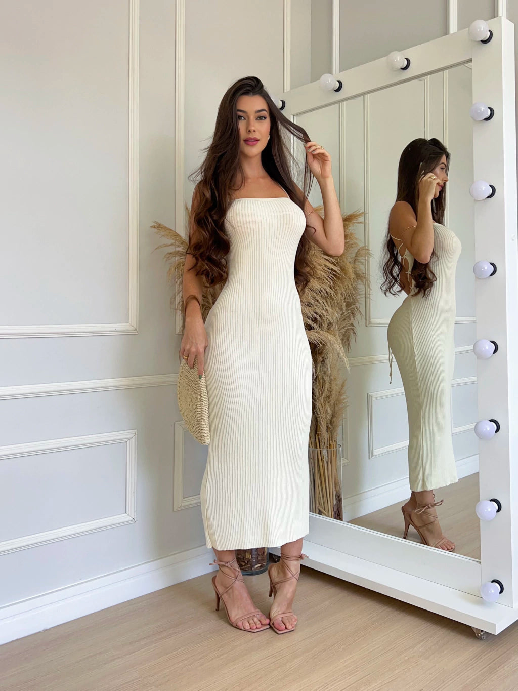 Vestido Tricot Sereia