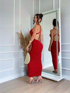 Vestido Tricot Grego