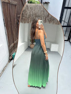 Vestido Plissado Boreal